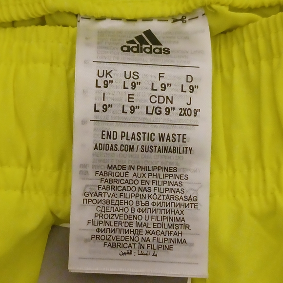 Adiddas Neon Train Shrt L9 - Picture 6 of 8